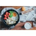thumbnail image 3 of Cast Iron Round Skillet,Mini, Household Non-Stick pan,Camping Cookware Frying pan,20cm, 3 of 5