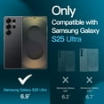 thumbnail image 3 of Protector de pantalla JeTech para Samsung Galaxy S25 Ultra 5G, paquete de 2, 3 of 7