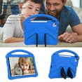 thumbnail image 2 of Allytechgroup iPad 9th 8th 7th Gen Case for Kids, Shockproof Kids Friendly Rugged Protective Back Cover with Handle & Kickstand for Apple iPad 10.2" 2021/2020/2019, Blue, 2 of 6