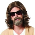thumbnail image 1 of Peluca y barba de Costume Culture Lazy Guy para adultos, 1 of 1