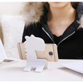 thumbnail image 5 of Desktop Mobile Phone Bracket Cute Cartoon Mobile Phone Seat Live Watching Tv Mobile Phone Tablet Bracket Creative Storage Rack (Green), 5 of 5