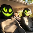 thumbnail image 5 of 2 Pack Car Headrest Cover, Car Seat Headrest Cover, Funny Face Masque Head Rest Protector for Auto Vehicle Truck, 5 of 6