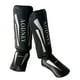 thumbnail image 4 of Espinilleras para Muay Thai, equipo de entrenamiento, protector de espinillas para MMA, protectores de piernas para M negro, 4 of 8