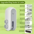 thumbnail image 4 of Binwennn Mini Handheld Heat Sealer Home Use Bag Sealing Machine Manual Type For Snacks & Storage Portable Sealing Tool Sealer Vacuum Containers for Food, 4 of 5
