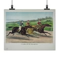 thumbnail image 2 of Print: A Close Lap On The Run In, 1886, 2 of 4