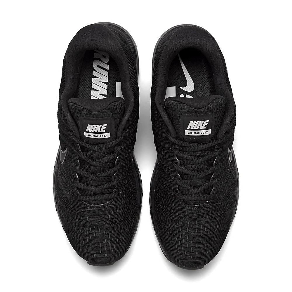 Nike Air Max 2017 849559-004 Men's Triple Athletic Running Shoes ER954 (9) - Walmart.com