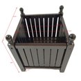 thumbnail image 7 of Wooden Outdoor Planter Box, Raised Garden Bed for Flowers, Herbs and Vegetables, Decorative Patio Planter for Backyard, Porch and Garden, 7 of 7