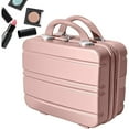 thumbnail image 4 of Hard Makeup Case 14inch Cosmetic Case Travel Toiletry Case Hand Luggage Case Small Portable Carrying Beauty Case for Women, 4 of 8