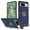 Blue, variant on Designed for Google Pixel 8A Armor Hybrid with Ring Holder Kickstand Shockproof Heavy-Duty Durable Rugged Dual Layer Protective Phone Case Cover [Blue]