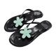 thumbnail image 1 of Amzcrzy Zapatos de mujer,Zapatos de mujer,Zapatillas de mujer, Sandalias planas con flores para mujer, cómodas, con punta abatible, para verano Sandalias Mujer Zapatillas De Casa, 1 of 6