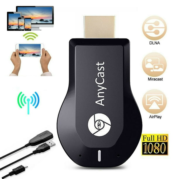 miles Caius lidelse HDMI Wireless Display Adapter WiFi 1080P Mobile Screen Mirroring Receiver  Dongle for iPhone Mac iOS Android to TV Projector Support Miracast Airplay  DLNA - Walmart.com