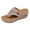Grey, variant on Modisza Women Orthopedic Wedge Slides with Arch Support Outdoor Dressy Flat Sandals Ladies Wide Width Comfortable Flip Flops size 6.5 Black