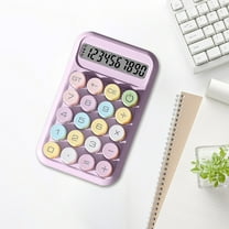 10-Digit Scientific Calculator Portable with Large Buttons - Cute Design, Non-Slip Base for School/Home/Office