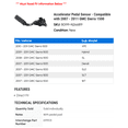thumbnail image 2 of Accelerator Pedal Sensor - Compatible with 2007 - 2011 GMC Sierra 1500 2008 2009 2010, 2 of 2