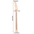 thumbnail image 4 of Electric Guitar Neck, DIY Spare Parts Maple Guitar Neck Practical  For Home, 4 of 8