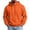 Orange, variant on SEROYE Sweatshirts for Men Solid Hooded Long Sleeve Pullover Lightweight Fall Winter Casual Sport Outdoor Tops (XL, Black)