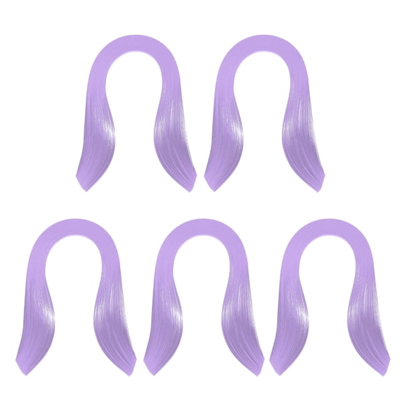 Quilling Strips Paper 600pcs 5mm 39cm Origami Paper Quilling Kits for Art DIY Craft Christmas, Light Purple