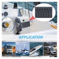 thumbnail image 3 of Electrical Switch Panel, Switch Panel Pre Wired DC12V 24V Impact Resistant 6 Gang Versatile with Overload Protector for Buses, 3 of 7