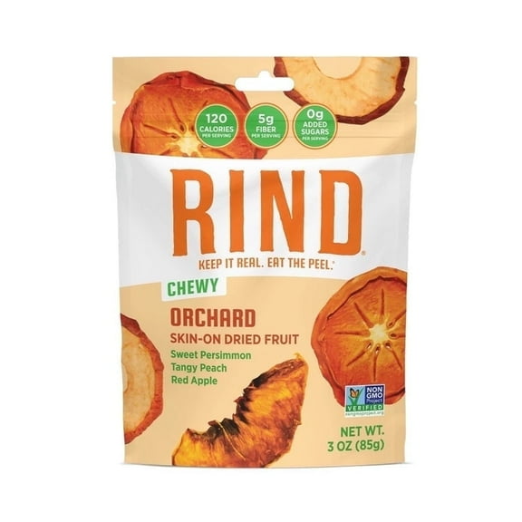 Rind Snacks Skin-On Dried Fruit Orchard - 3 oz Pack of 2