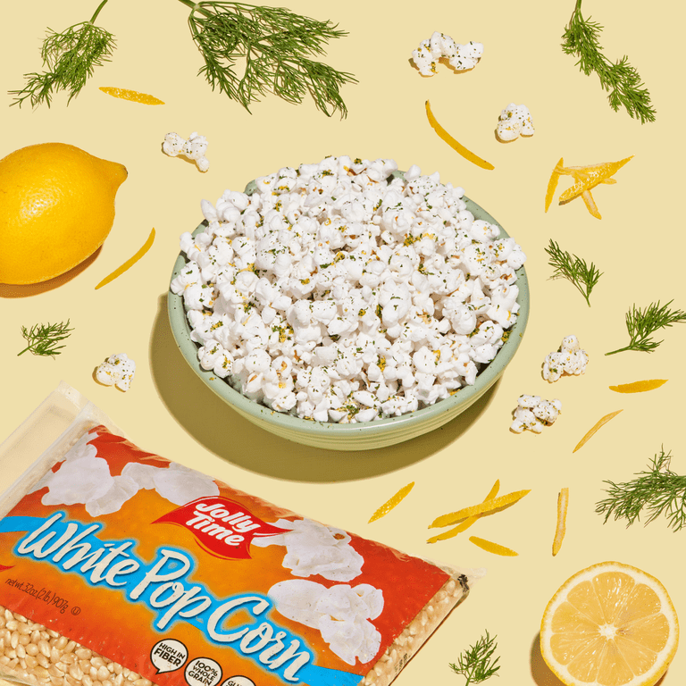 JOLLY TIME White Popcorn Kernels, 64 oz. Bag - Gluten-Free