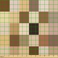 thumbnail image 2 of Ambesonne Beige Tan Fabric by the Yard Upholstery, Pastel Nude Square Shapes, 10 Yards, Champagne Caramel Almond, 2 of 5
