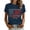 A25 Navy, variant on FASHOFT 250th Anniversary Usa Shirt for Women Patriotic 4th of July T-Shirts Independence Day Graphic Tees Black L