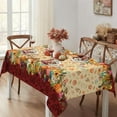 thumbnail image 6 of Fall Tablecloth, Fall Tablecloths for Rectangle Tables, Fall Table Cloths Rectangle 60 x 120 Inch, Autumn Pumpkin Thanksgiving Tablecloth, 6 of 6