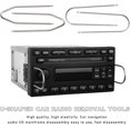 thumbnail image 3 of YISITIAN 4 Pcs Outil de Retrait de Radio de Voiture, Outil de Retrait en Acier Inoxydable en Forme de U/V, Outils de Libération Stéréo Auto Universels pour Démontage de la Plupart des Véhicules, Accessoires de Voiture CJ919-49013, 3 of 6