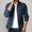 Dark Blue, variant on Men's Lightweight Zip Up Jackets Bomber Twill Jacket Casual Fall Winter Work Golf Outwear Solid Color Pockets Long Sleeve Standup Collar Outwear Coat 2024 Winter Saving