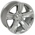 thumbnail image 4 of 20 inch Rim fits 11-18 Dodge Ram 1500 Polished Silver Inlay Aluminum Wheel Direct Fit, 4 of 4