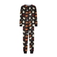 thumbnail image 4 of HTHLVMD Ghost Pumpkin Pajamas, Family Matching Sleep Set, Halloween Loungewear, Long Sleeve Home Pjs, Holiday Sleepwear, Christmas Halloween Pajamas for Family, Holiday Pjs Matching Sets, S, 4 of 6