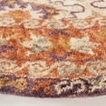 thumbnail image 3 of SAFAVIEH Aspen Elwin Oriental Area Rug, Brown/Purple, 7' x 7' Round, 3 of 8