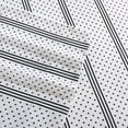 thumbnail image 3 of Betsey Johnson Stripes Microfiber Sheet Set, Queen, 3 of 8