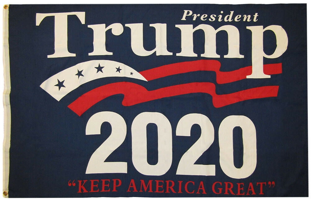 Trump Country USA Black Premium Quality 150D Woven Poly Nylon 3x5 3/'x5/' Flag