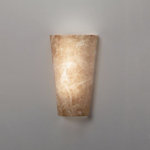 Battery Powered Wall Sconce With No Electrical Outlet Required It's Exciting Lighting Its Exciting Lighting IEL-2800 Moire Pattern Fabric Shade Sconce 