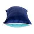 thumbnail image 5 of Parkland Collection Maia 12x24" Solid Fabric Throw Pillow in Royal Blue/Aqua, 5 of 6