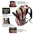 thumbnail image 5 of FORMRS Kids School Backpack Elementary Student Unisex Travel Bookbag with Reflective Stripes, Red Lobster, 5 of 7
