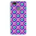 thumbnail image 1 of Funda Protector Antigolpes para ZTE Blade A51 InstaCase Ojo Turco Morado y Rosa, 1 of 1