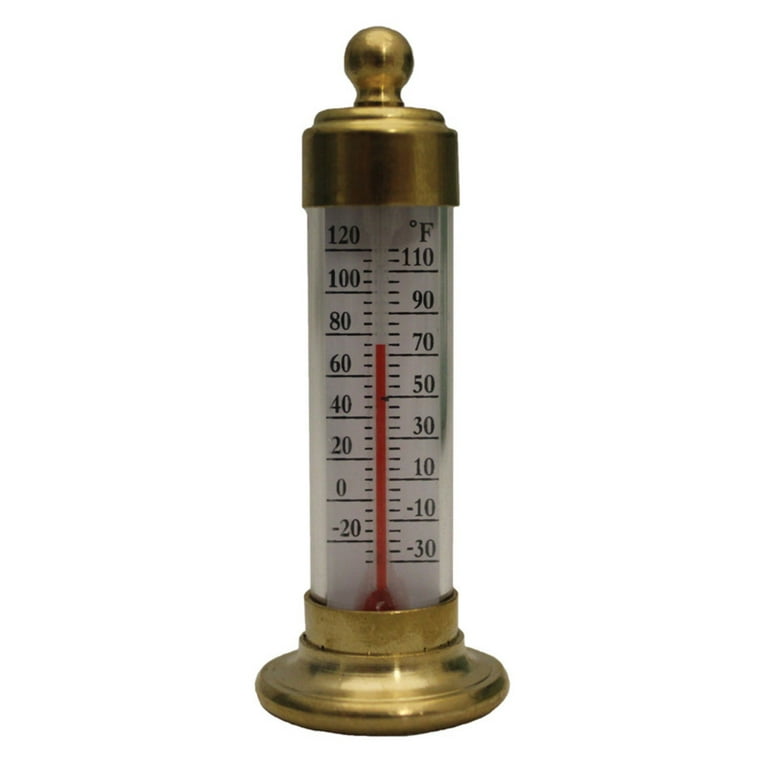 Brass Vermont Desk Thermometer