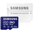 thumbnail image 2 of Samsung PRO Plus+ Adaptateur / Carte Mémoire microSDXC 512 Go 180MB/s - Neuf, 2 of 2