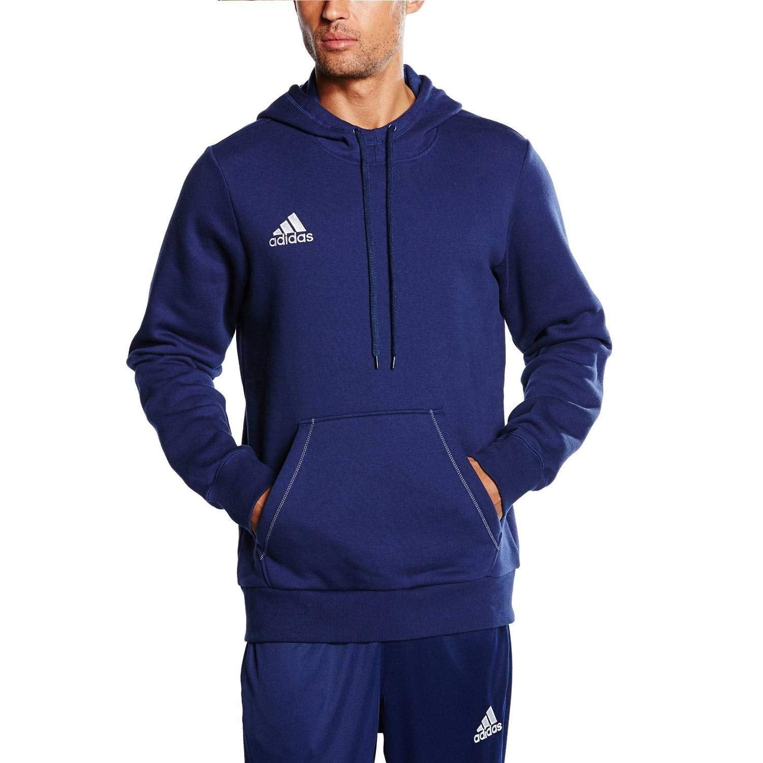 Adidas Core 15 Hoodie In Navy Adidas Core 15 Hoodie In Navy