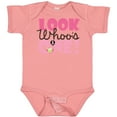 thumbnail image 3 of Inktastic Look Who is One Owl Girls Baby Bodysuit, 3 of 5
