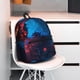 thumbnail image 5 of Disketp Spooky Halloween Night Scene Mochila Ligera Clásica con Múltiples Bolsillos, Mochila Casual para Hombre y Mujer, Ideal para Escuela, Trabajo y Viajes, 5 of 6