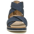 thumbnail image 4 of LifeStride Womens Zoom Strappy Sandals - Medium & Wide Width, 4 of 7