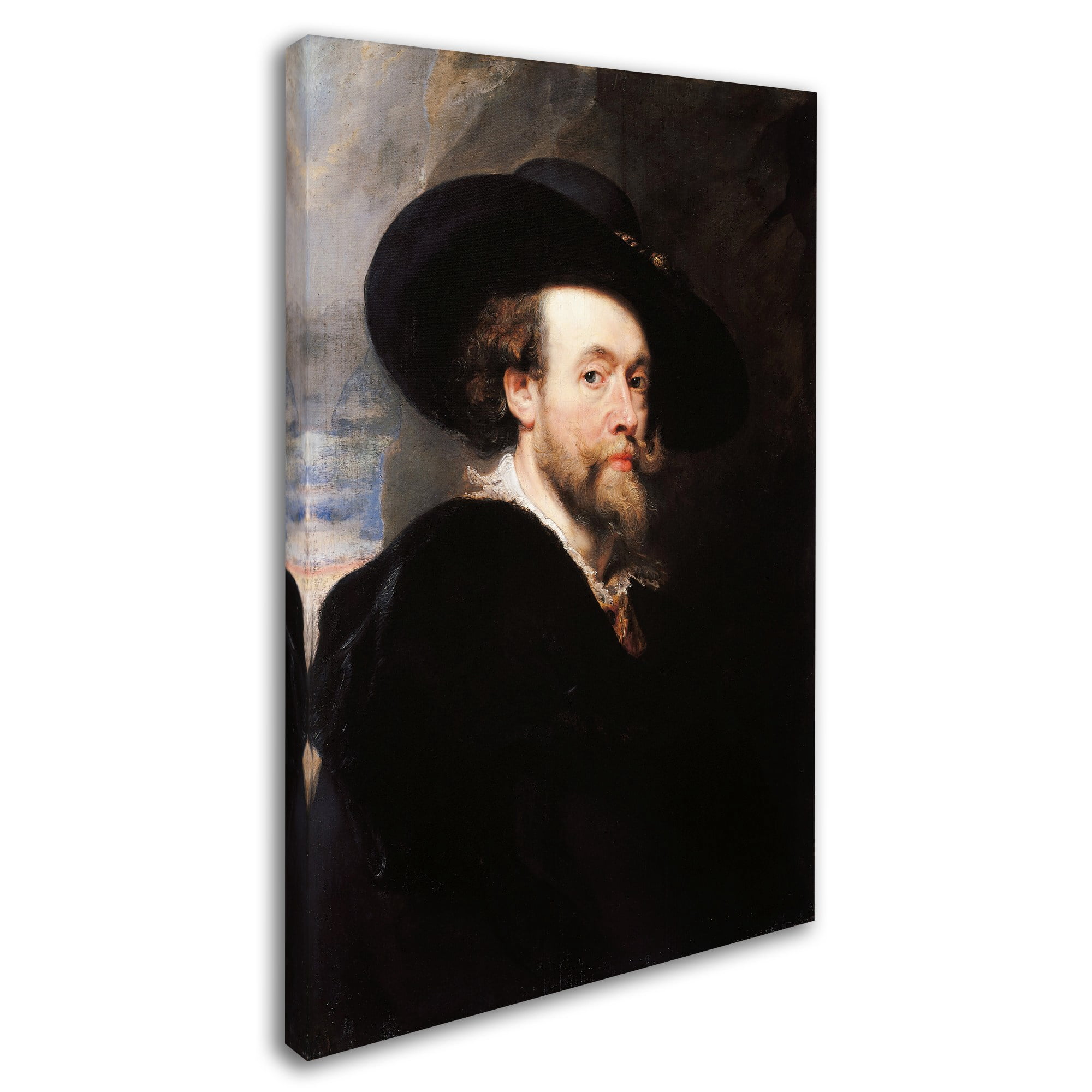 Trademark Fine Art 'Portrait Of The Artist' Canvas Art by Peter Paul Rubens