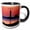 Black/White, variant on 3drose, Lighthouse in Denmark at Sunset, 11oz Magic Transforming Mug