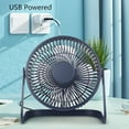thumbnail image 7 of 5 inch Mini USB Desk Fan,Portable Table Fan,Quiet Small Fan,Desktop Cooling Fan,Quiet Operation,Air Circulator Electric Fan for Home Office Bedroom Travel Camping Home Office Car Outdoor,Blue, 7 of 7