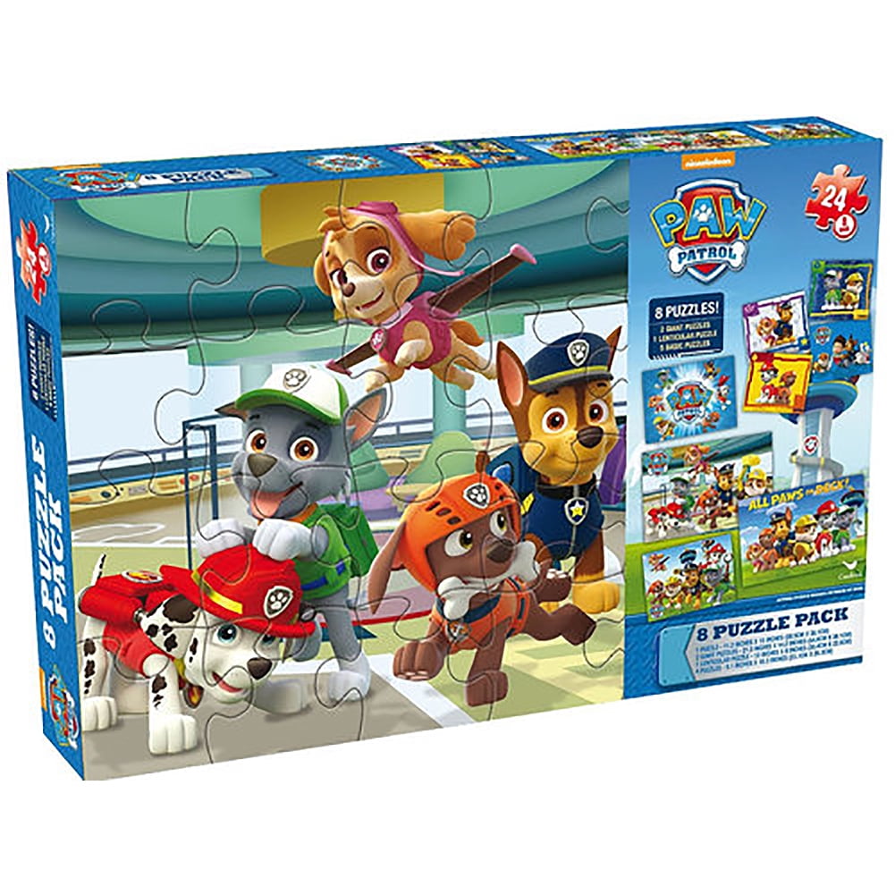 NEW Paw Patrol Giant Floor Puzzle and 2 Lenticular Puzzle Pack 