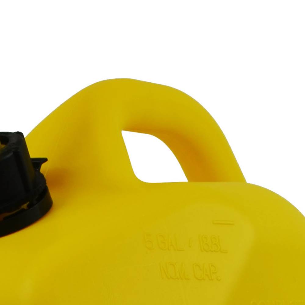 Scepter 00004 Yellow 5 Gallon Diesel Fuel Gas Storage Tank Container