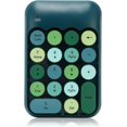 thumbnail image 1 of ZOUSSIQI 2.4Ghz Numeric Keypad, 18 Keys Mini Numeric Keypad, Vintage Color Keyboard and Round Keycaps, with USB Receiver for PC, Desktop and Laptop (Dark Green Color) CA919-21307, 1 of 9